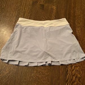 Lululemon Run Pace skirt in lavender size 8
